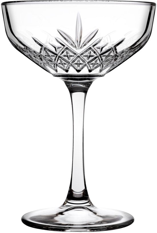 Pasabahce Timeless - Champagneglazen - Set van 4 - 255 ml  - Luxe Champagnecoupes
