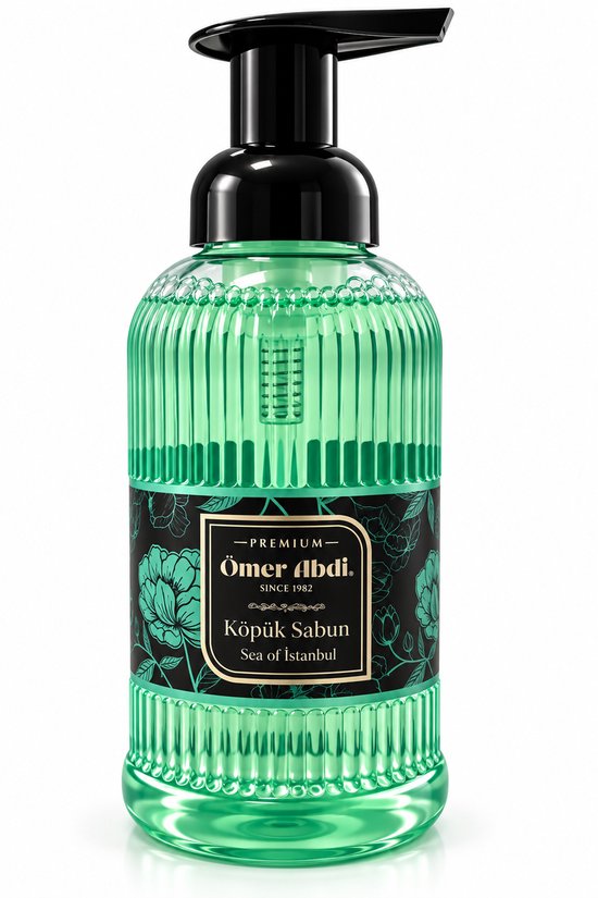 Omer Abdi Tuncer - Sea of Istanbul Schuimzeep - Handzeep met Pomp - Met Olijfolie en Vitamine E - 500 ml
