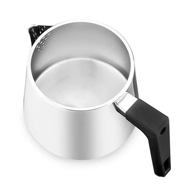 Jumbo Dynamic Steel Theepot RVS - 2-delig - Inductie - 1L + 1,9L - Turkse Theeketel