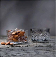 Pasabahce Timeless - Ronde Schalen – Set van 4 – Glazen Serveerschalen