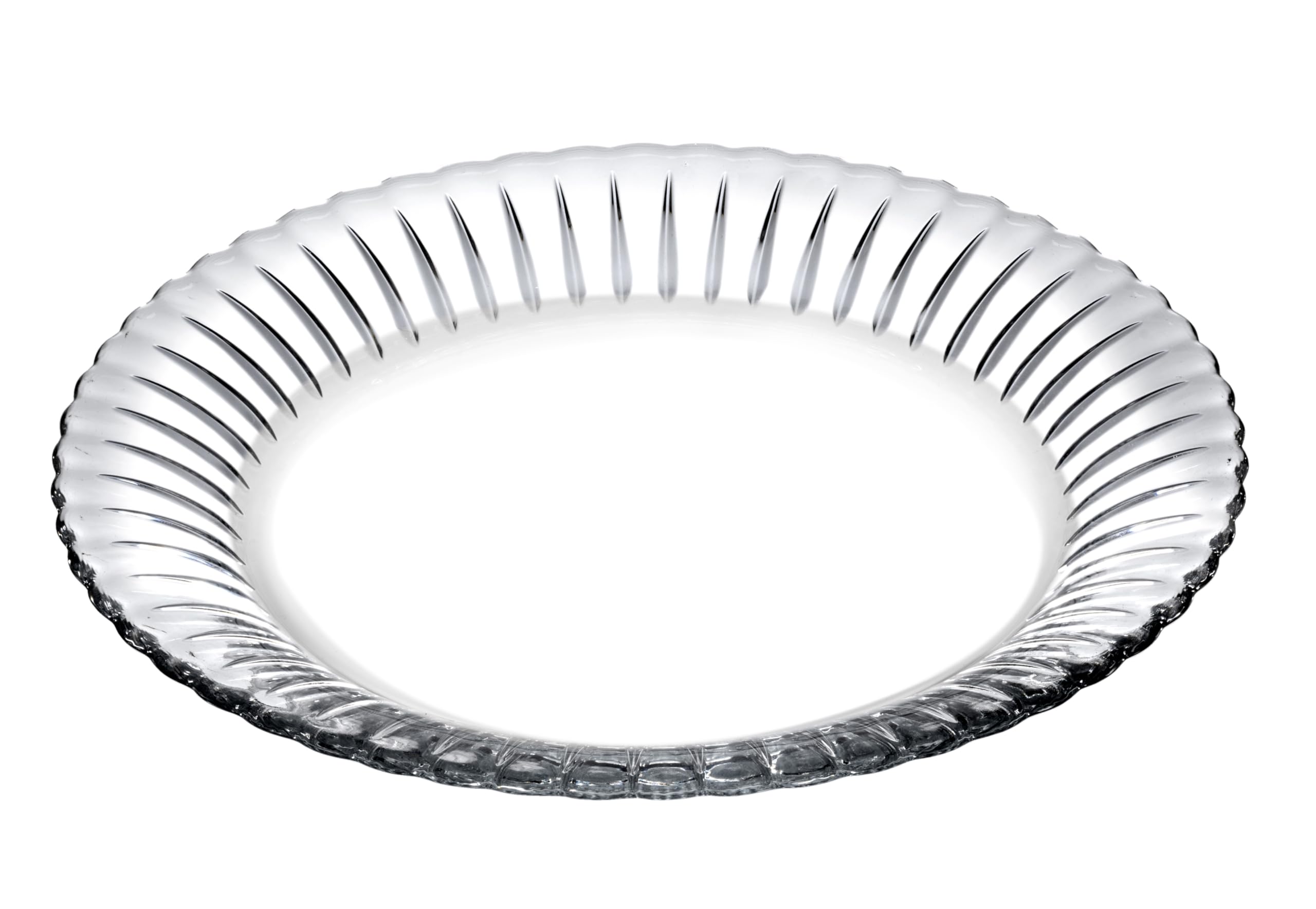 Pasabahce Frezya - Dessertborden – 6-delige Set – Glazen Gebaksbordjes – 16 cm – Transparant