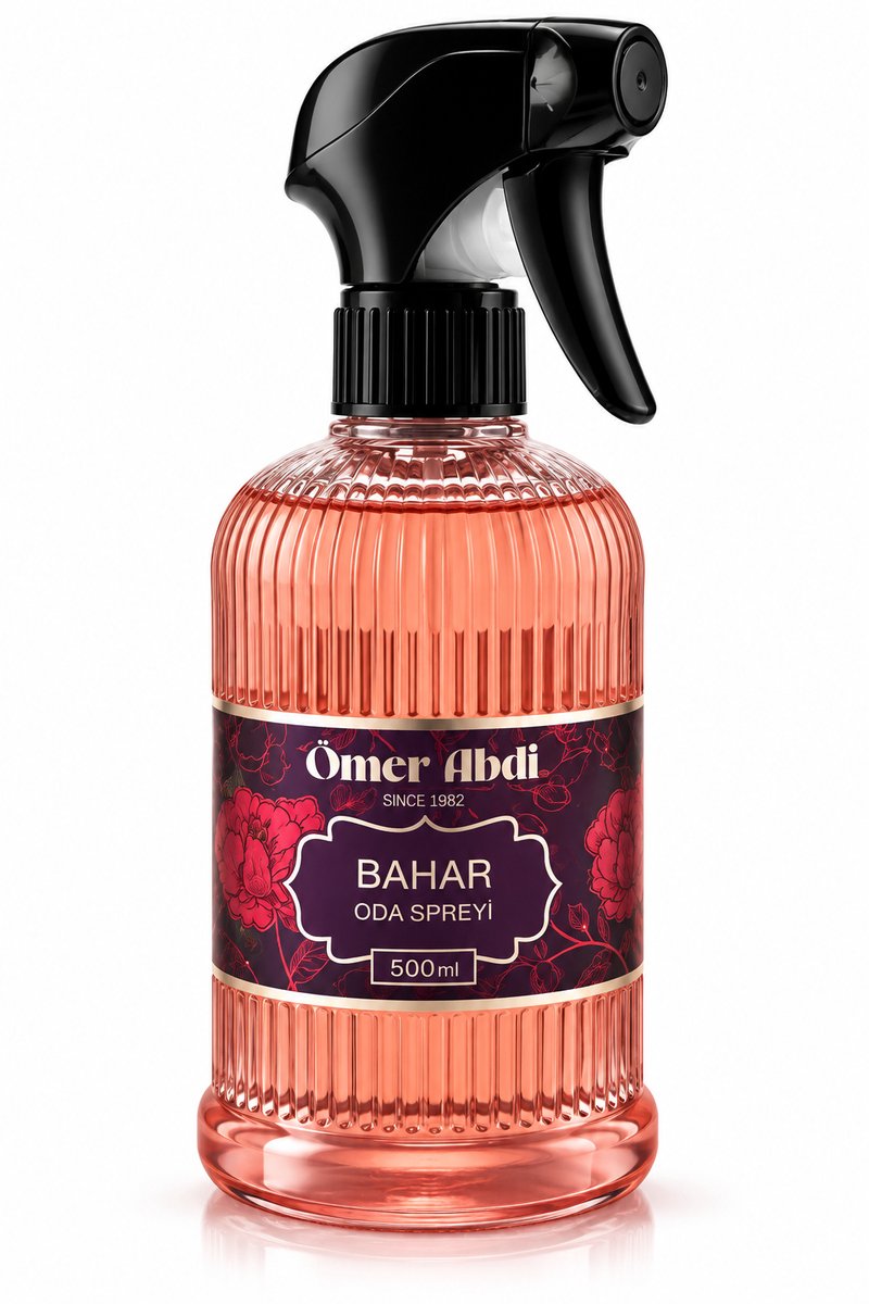Omer Abdi Tuncer - Bahar Roomspray - Luchtverfrisser Spray - Bloemige Geur - 500 ml - Aftershave