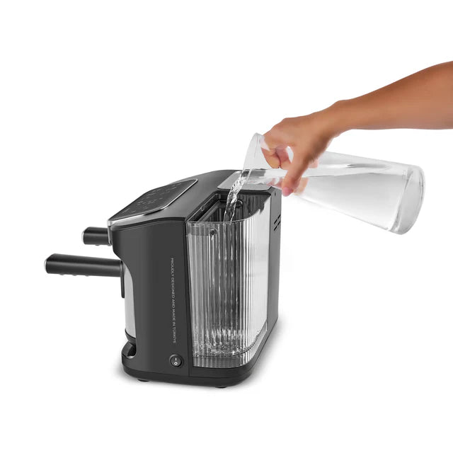 Karaca Hatir Perfetto - Espresso- en Turkse Koffiemachine INOX – 20 Bar – 1900W – Melkopschuimer – 1.8L Waterreservoir