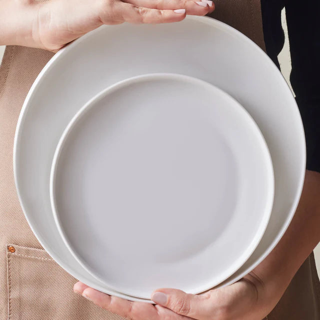 Karaca Stream Bone Saturn - Porseleinen Serviesset 24-Delig – 6 Personen – Wit – New Bone
