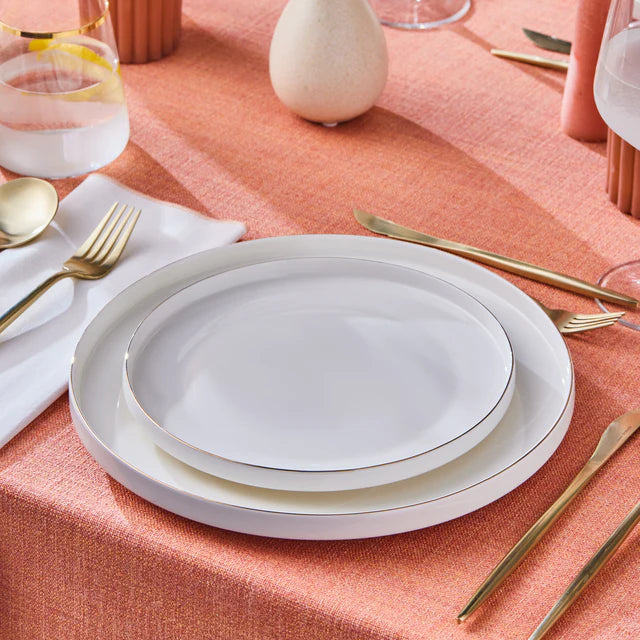Karaca Stream Saturn - New Bone Serviesset – 24 Delig – 6 Personen – Goud