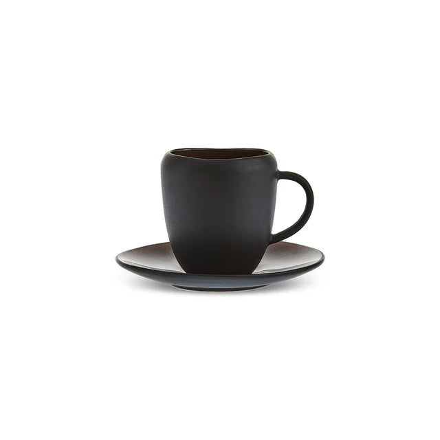 Karaca Earth Collection New Galactic Turkse Koffiekopjesset – 2-delig – 100 ml – Espresso- en Mokkaset