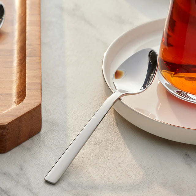 Karaca Sedir – 6-Delig Theelepelset – Zilver