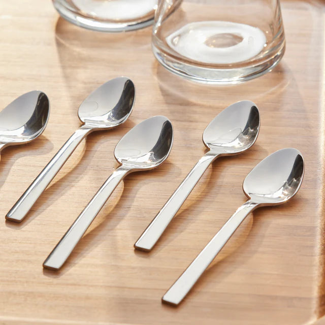 Karaca Sedir – 6-Delig Theelepelset – Zilver