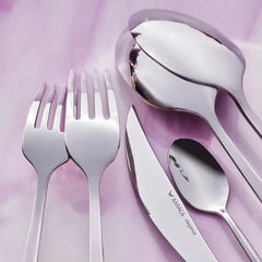 Karaca Tivoli Luxe Bestekset 30-delig - 6 Personen - RVS - Modern Dinnerservies Bestek Set
