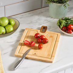 Karaca Squarecut - Snijplankenset - 2-delig - Bamboe Houten Snijplanken - 28 cm & 33 cm - Keukenplanken