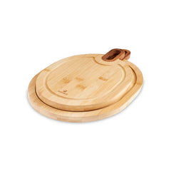 Karaca Ovelcut - Snijplankenset - 2-delig - Bamboe Houten Snijplanken - Medium & Large - Keukenplanken
