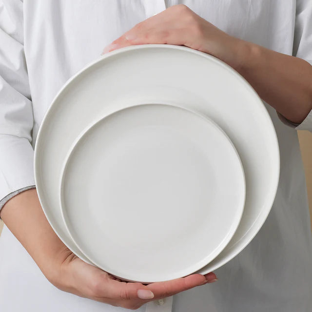 Karaca Stream Saturn - New Bone 12-Delige Serviesset – 4 Personen – Wit – Luxe Servies