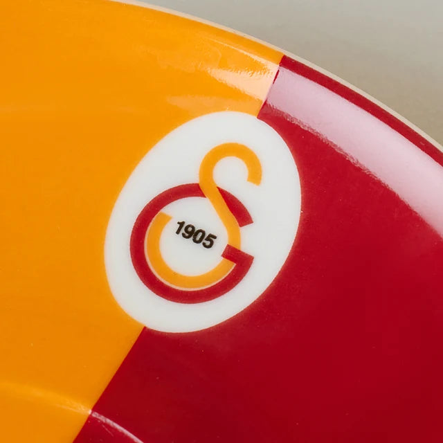 Karaca x Galatasaray - Porseleinen Theekoppenset – 2 Personen – 220 ml  – Officiële GS Collectie