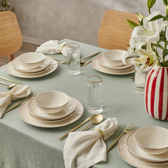 Karaca Elegance Bone Festival Serviesset – 24-Delig – 6 Personen – Luxe Porseleinen Servies