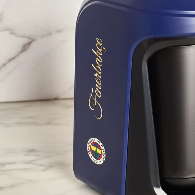 Karaca x Fenerbahçe Gelicentieerde Hatır Hüps Turkse Koffiemachine met Melkfunctie en Clublied
