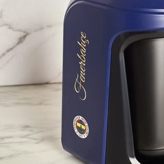 Karaca x Fenerbahçe Gelicentieerde Hatır Hüps Turkse Koffiemachine met Melkfunctie en Clublied