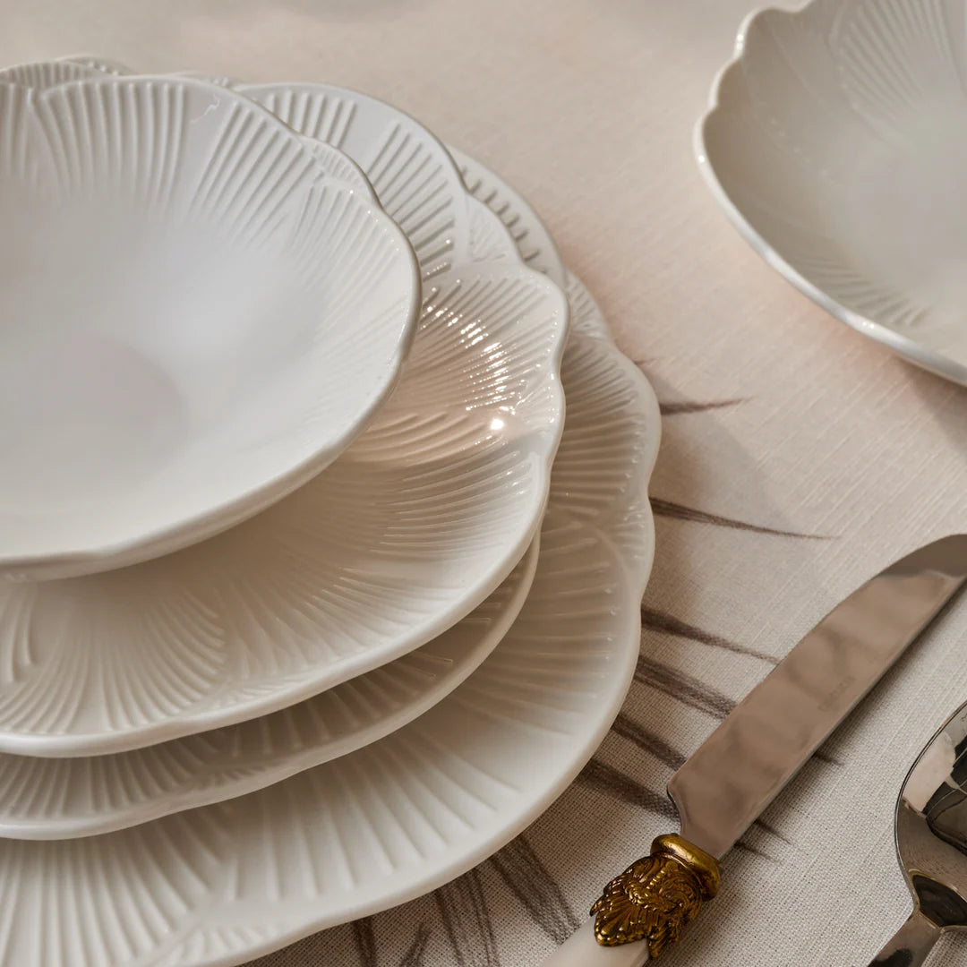 Karaca Bloom - 24-Delige New Bone Serviesset – 6 Personen – Wit – Luxe Servies