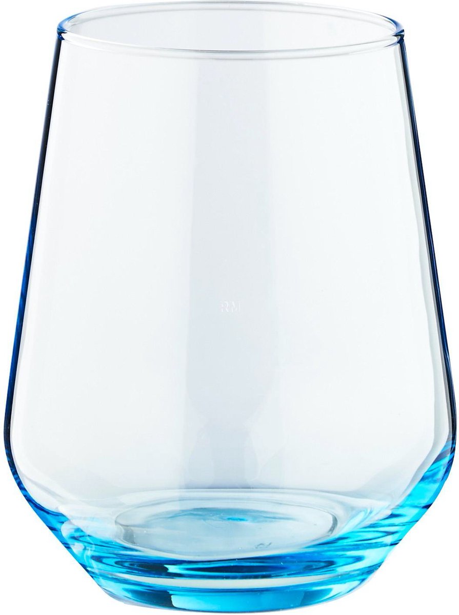 Pasabahce Allegra – Turqouise Waterglazen – Set van 3 – 425 ML