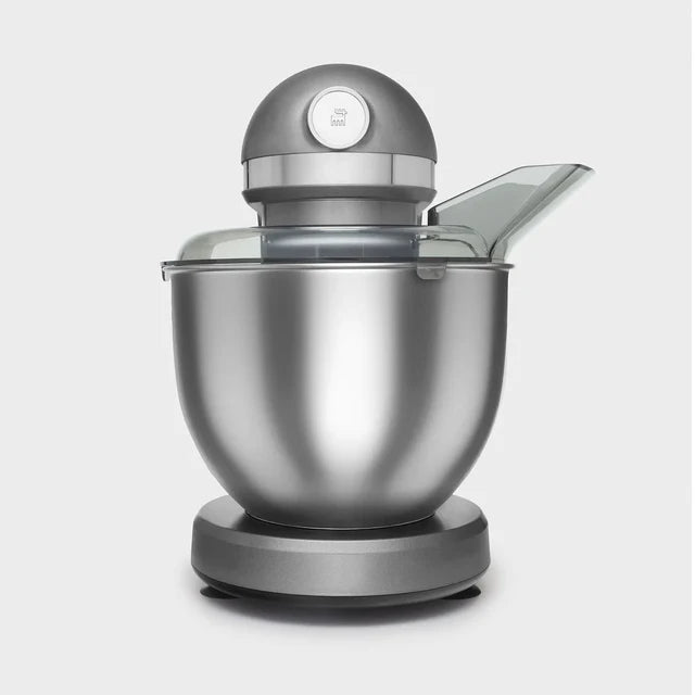 Karaca Mastermaid Chef Pro Keukenchef met twee armen 1500W Space Gray. Shiny Cream. 1500W. 5 L Mixer. Keukenmachine. Snelheidsinstelling. Deeghaak. Kloppen. Kneden en mengen