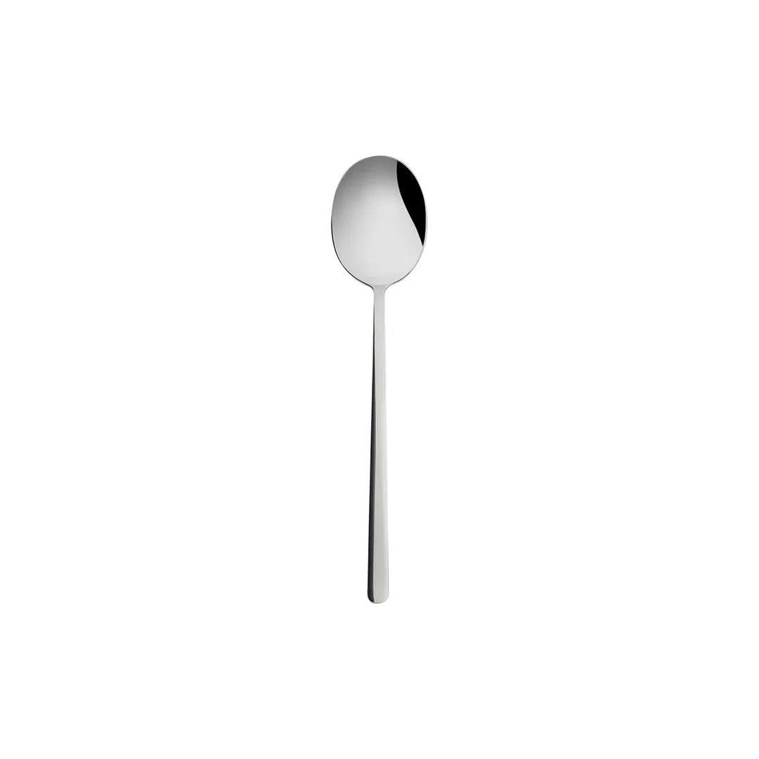 Karaca Bead Theelepel 11 cm - 18/10 RVS - Zilver - Luxe Lepel - Set van 6