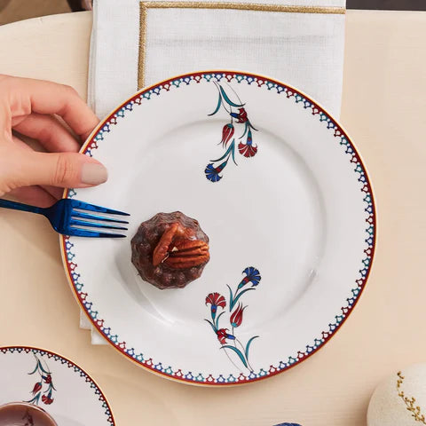 Karaca Nakkaş – Dessert Set – 6-Persoons – 18 Delig –