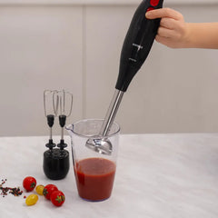 Karaca Pro-Multimax 6-in-1 Keukenmachine 2000W - Hakmolen. Blender en Mixer - 1.5L - Zwart