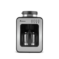 Karaca Grindmaestro - Filterkoffiezetapparaat met Ingebouwde Molen - 0.5L - 600W - Inox
