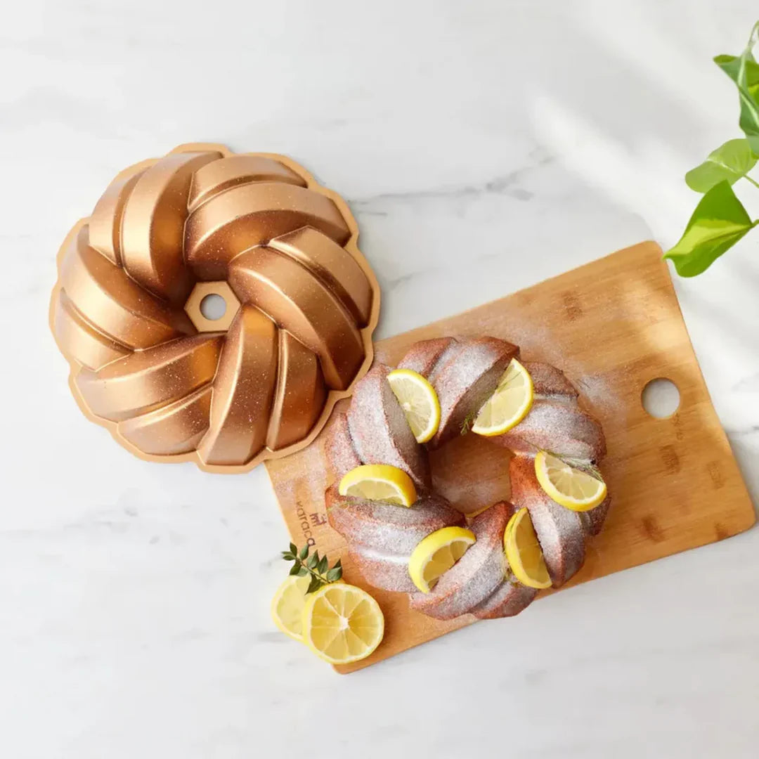 karaca Cake Pro – Graniet Bakvorm – Goud – 26 cm – Rond