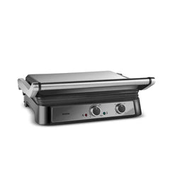 Karaca Inox Toastmate - Contactgrill & Tosti Apparaat – 2000W – 6 Sneetjes – 180° Grillfunctie – RVS