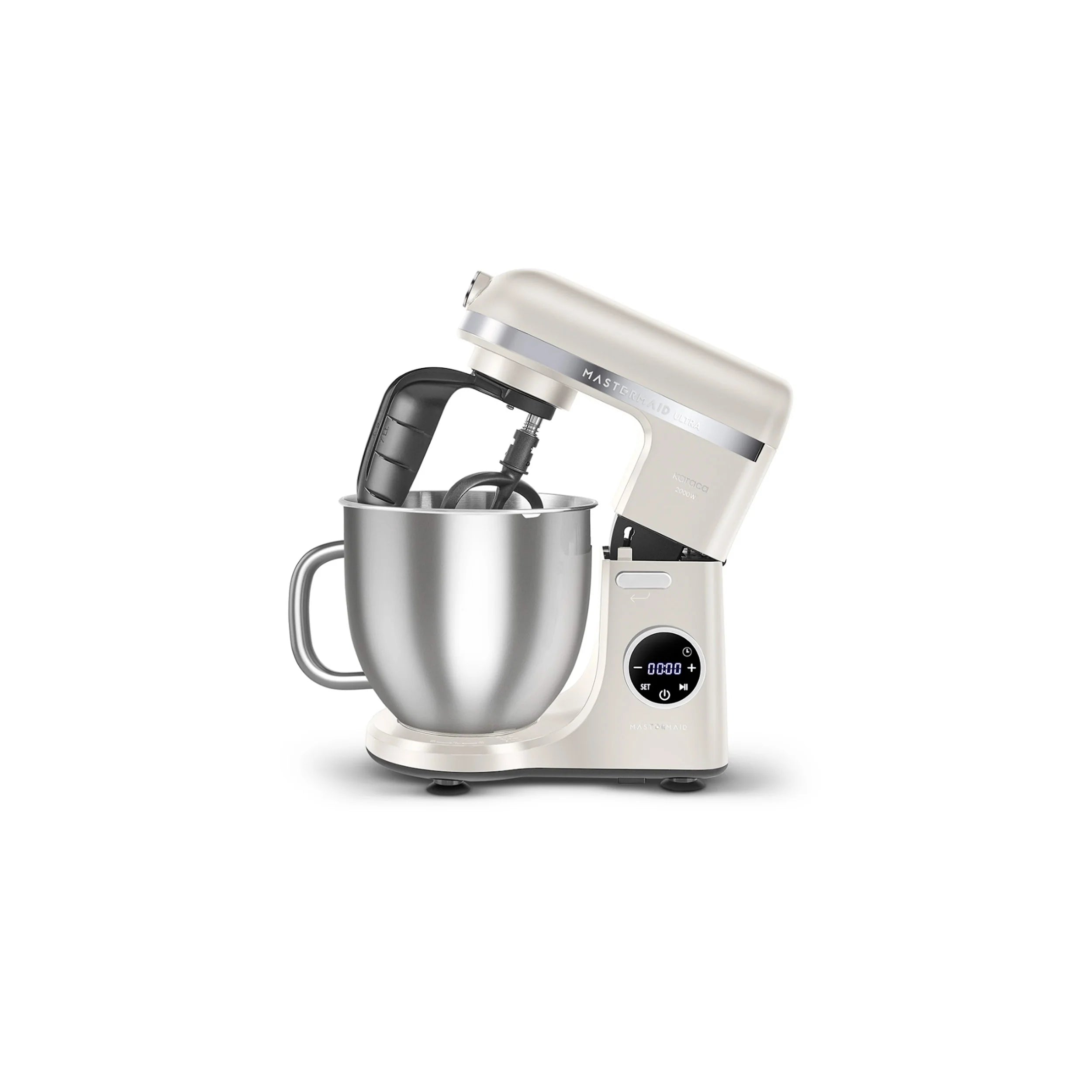 Karaca Mastermaid Chef Ultra Digitale - Keukenmachine – 7L – 2000W – 10 Snelheden – Zero Side Tech – Starlight
