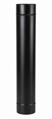 BR01 - Sabah Matzwart Kachelpijp voor Houtskachel- Geëmailleerd- Siyah Mat Soba Borusu -Zwarte Kachelpijp - Diameter 13cm - Lengte 66cm -1x