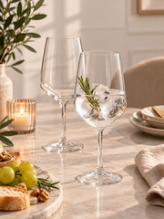 Pasabahce Allegra - Wijnglazen - 490 ml - 49 cl - Set van 6 - Transparant