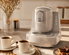 Arzum OKKA Elite - Turks Koffiezetapparaat – Wit/Chroom – 2 Kopjes – Volautomatisch – 710W - OK0040-05