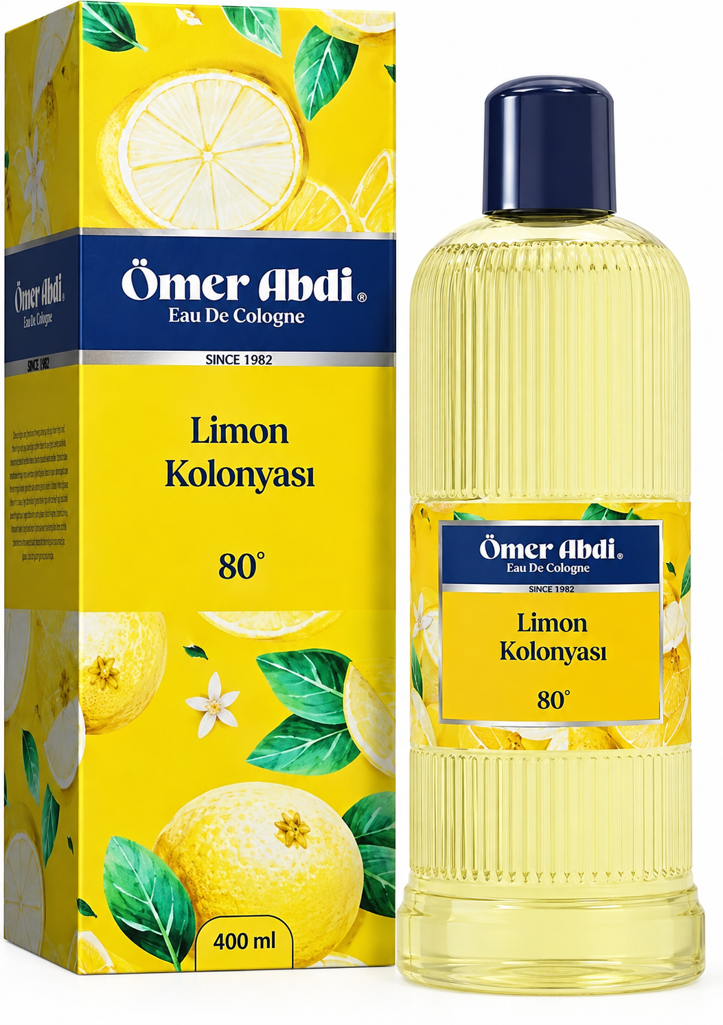 Omer Abdi Tuncer - Limon Cologne – Citroen Kolonya – Eau de Cologne – 400 ml
