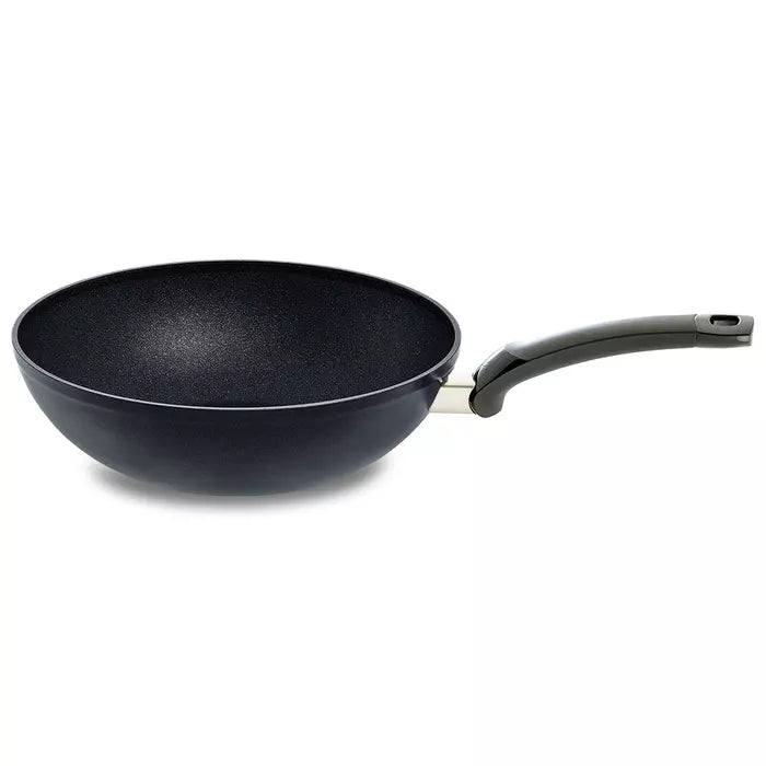 Fissler Adamant - Wokpan 26 cm – Inductie – Krasbestendige Antiaanbaklaag – Aluminium