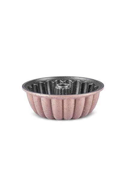 Karaca Cake Pro Lina - Bakvorm - 25.5 cm - Gegoten Aluminium - Roségoud - Decoratieve Cakevorm