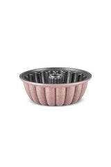 Karaca Cake Pro Lina - Bakvorm - 25.5 cm - Gegoten Aluminium - Roségoud - Decoratieve Cakevorm