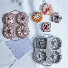 Karaca Cake pro - Rosegold Bakvorm - Graniet - 4 vormen in 1