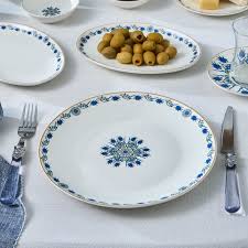 Karaca İznik - New Bone Ontbijtset/Serveerset 26-delig - 6 Personen - Multicolor - Theekopjes. Schalen en Borden