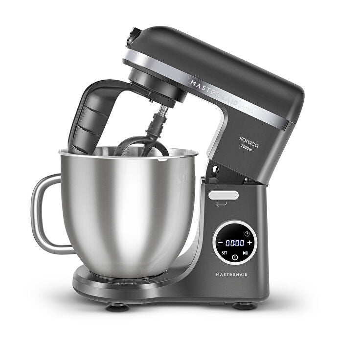 Karaca Mastermaid Chef Ultra - Keukenmachine – 2000W – 7L – Digitaal Display – Galaxy Grey