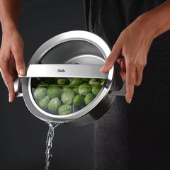 Fissler Phi Collection - Kookpan 16 cm met Downdraft Glasdeksel - Inductie - 1,9L