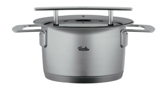 Fissler Phi Collection - Kookpan 16 cm met Downdraft Glasdeksel - Inductie - 1,9L