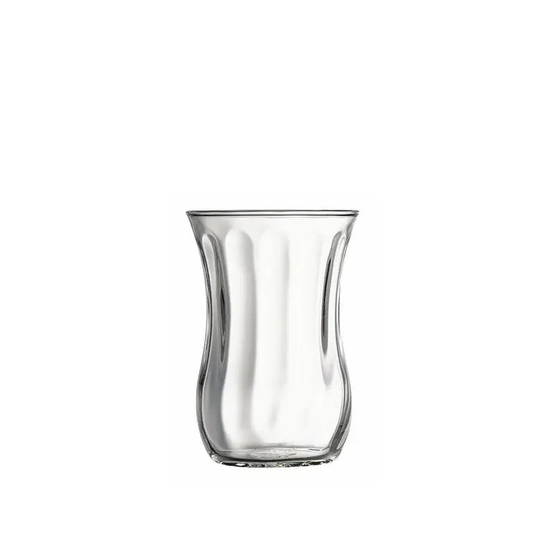 Pasabahce Uskudar - Optik Turkse Theeglazen - Set van 12 - 110 ml - 42021