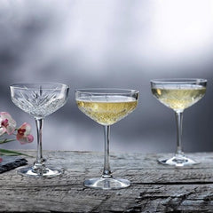 Pasabahce Timeless - Champagneglazen - Set van 4 - 255 ml  - Luxe Champagnecoupes