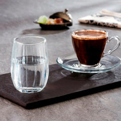 Paşabahçe Linka 420212 - Likeurglazen/ Kahve Yani - Set van 6 - 115 ml