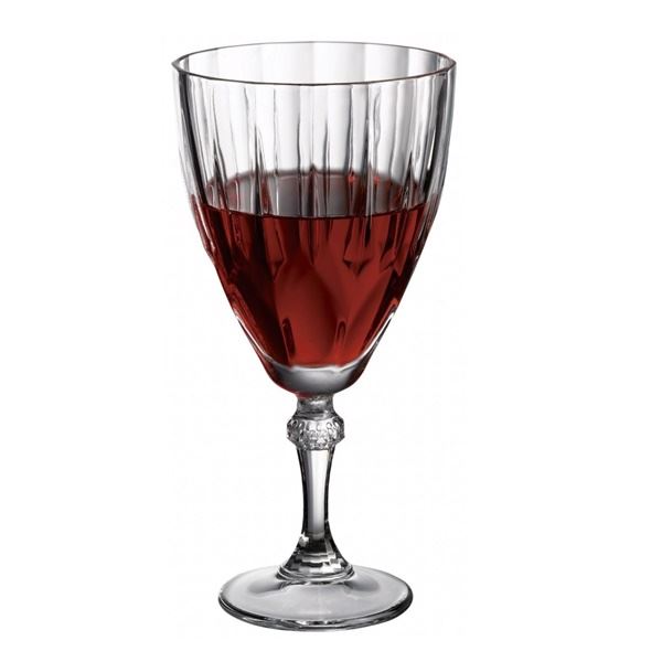 Paşabahçe Diamond 44757 - Glazen Op Voet - 190 ml - Set van 6