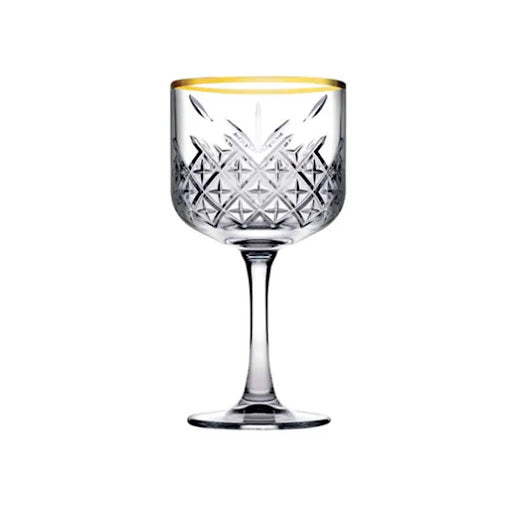 Paşabahçe Timeless 440237 - Golden Touch - Gin Tonic Glazen - Set van 4 - 490 ml