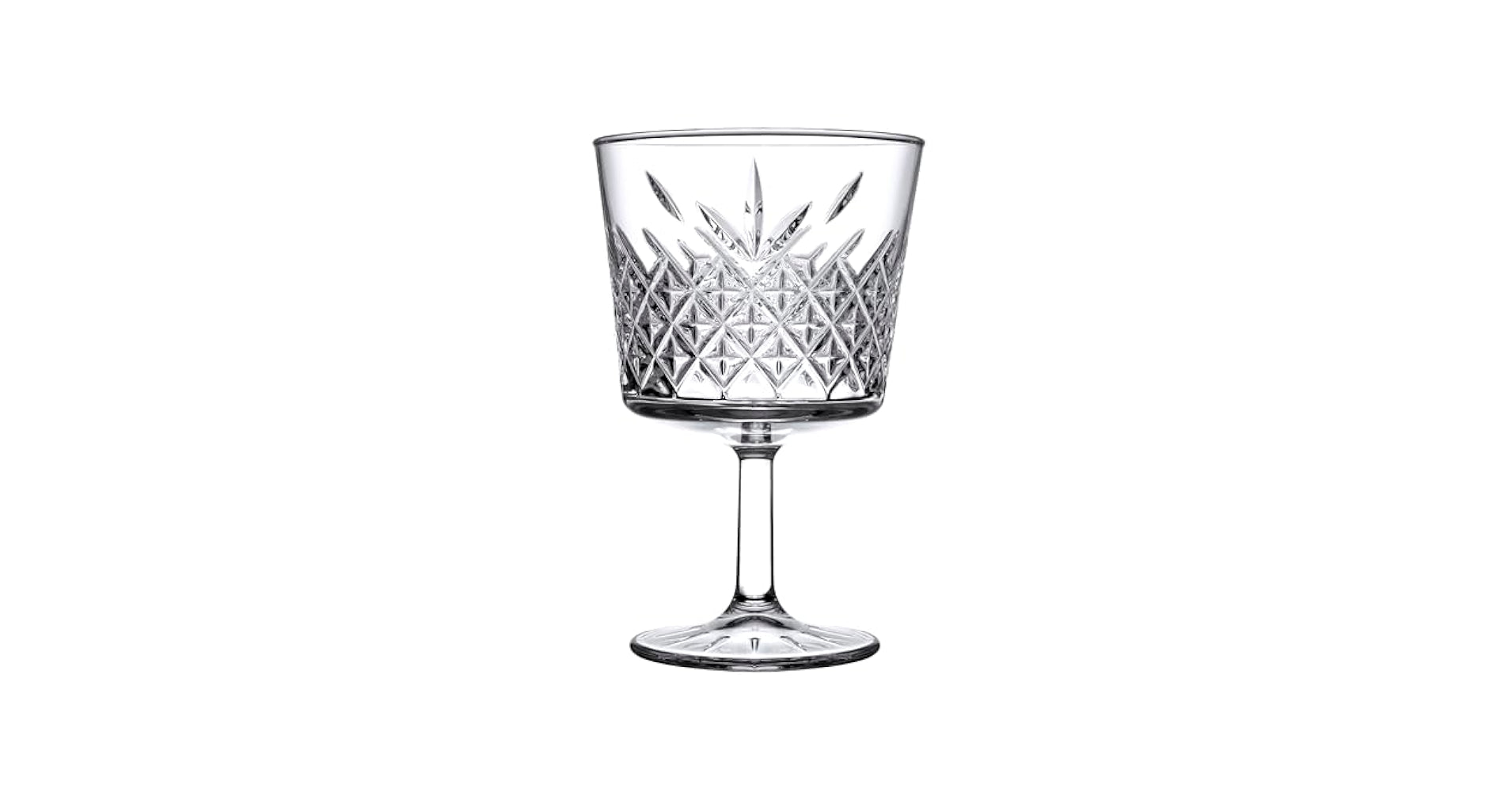 Paşabahçe Timeless 440456 - Glazen Op Voet - Set van 4 - 270 ml
