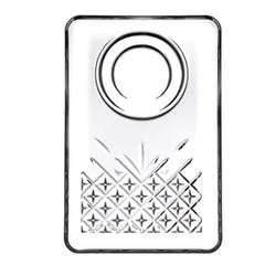 Paşabahçe Timeless 54851 - Glazen Theeonderzetters - Set van 2 - 182 x 120.5 mm
