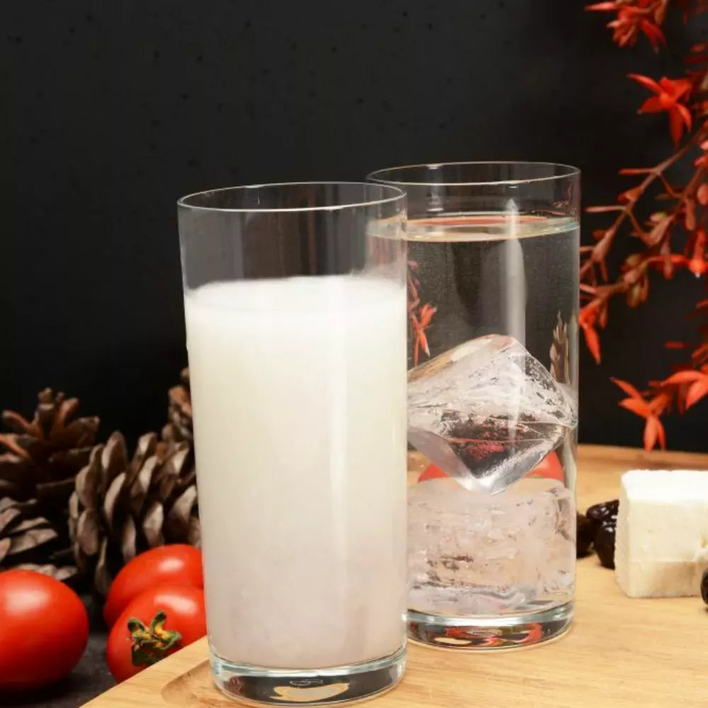 Paşabahçe Holiday 62708 - Longdrinkglazen/ Raki Glazen - Set van 6 - 205 ml